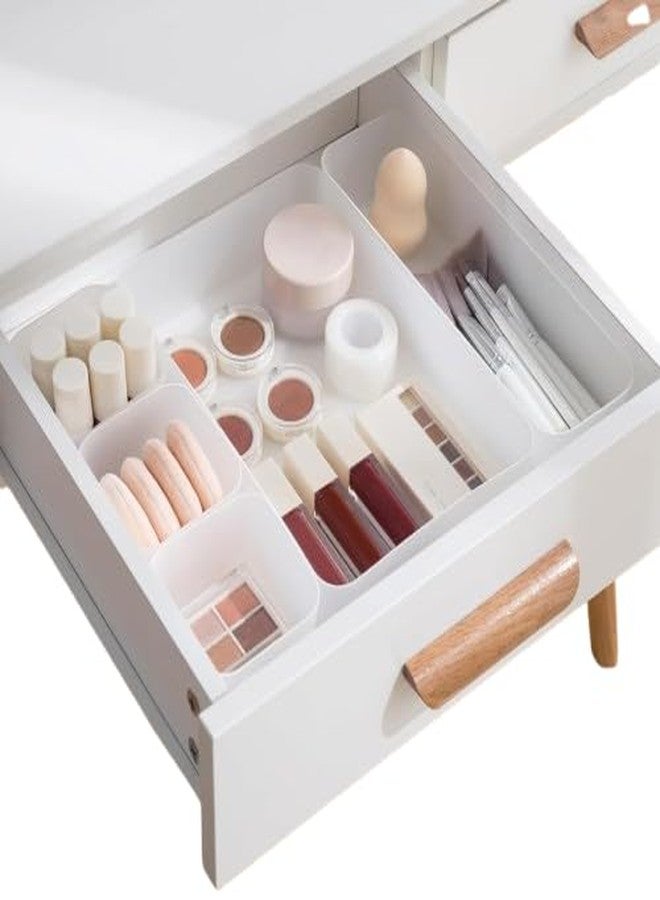 LSARIMO Drawer Organizer Tray Storage Box for Bedroom Dresser Bathroom Kitchen (5 Pcs Set) - Image 1