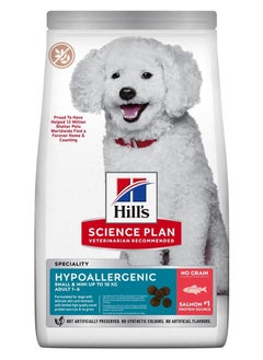 Hill's Hill’s Science Plan Hypoallergenic Small & Mini Adult Dry Dog Food With Salmon (1.5KG)  - Image 1