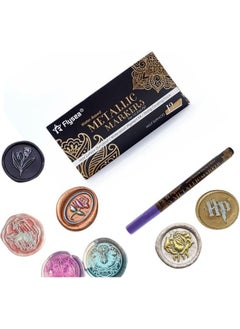 Profisher Sealing Wax Contour Touch Up Paint Pen Metallic 12 Color Options Purple  - Image 1