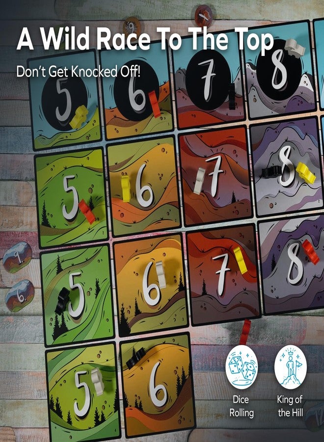BOARD GAME TABLES.COM ماعز الجبال - لعبة لوحية - من 2 إلى 4 لاعبين - مدة اللعب 20 دقيقة - Image 2
