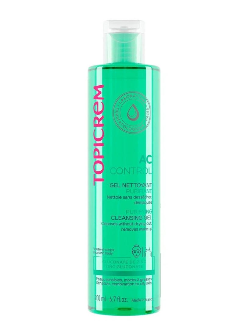 Topicrem Cleansing and Purifying Gel 200ml