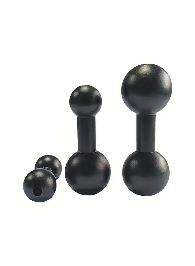 Double Ball Head Screw Adapter 25mm To 17mm Aluminum Alloy Camera Bracket Accessory - Image 1