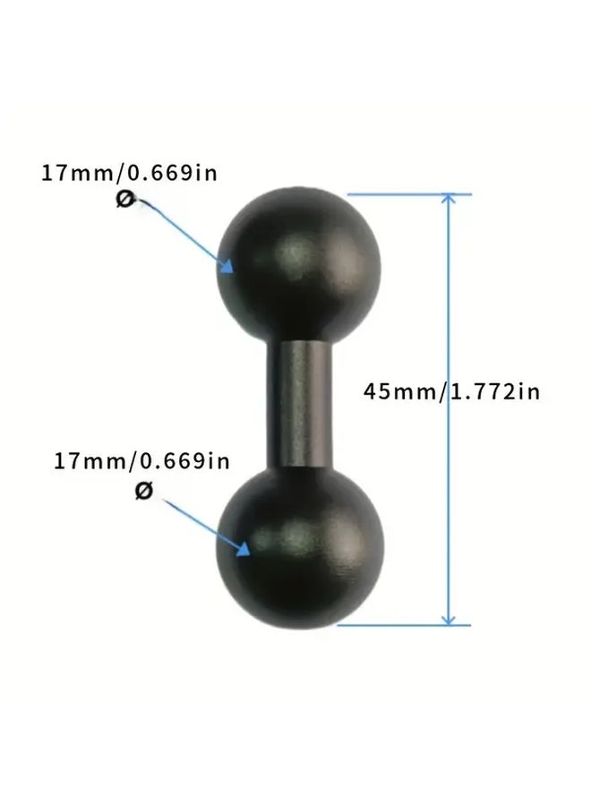 Double Ball Head Screw Adapter 25mm To 17mm Aluminum Alloy Camera Bracket Accessory - Image 5