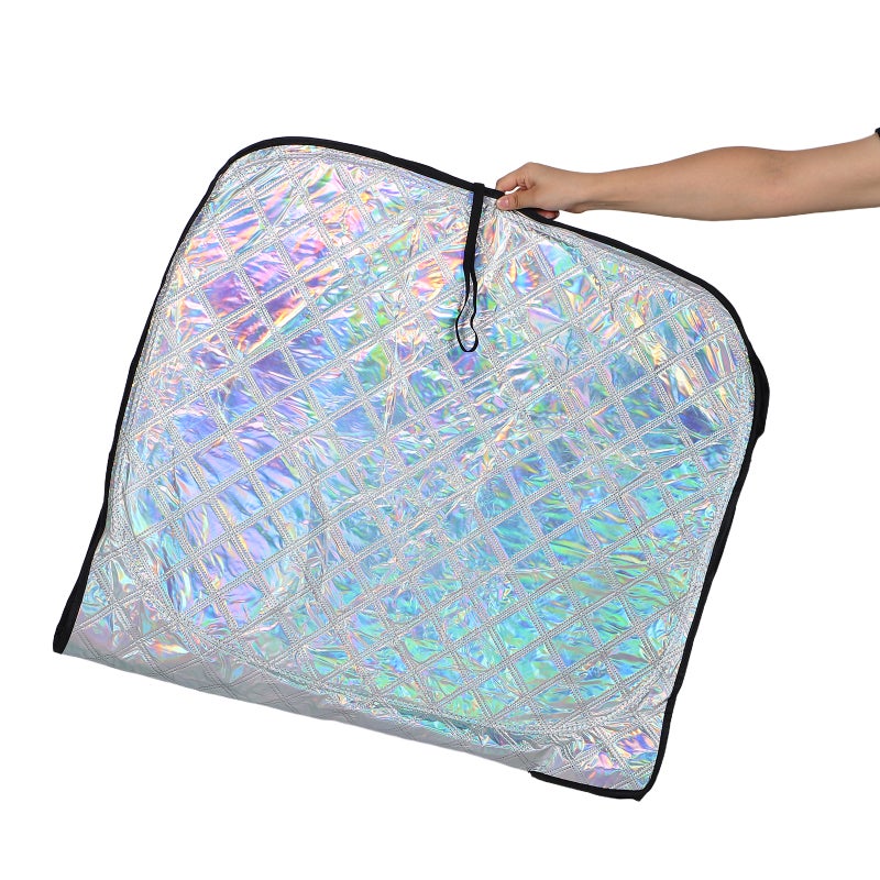 2pcs Car Windshield Sun Shade Umbrella Foldable Front Window Sunshade Heat Insulation for Cars SUVs Trucks - Image 3