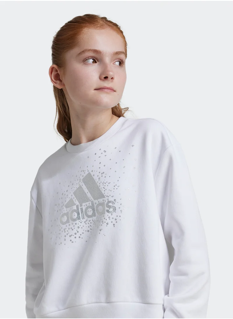 Adidas Youth Glm Logo Sweatshirt