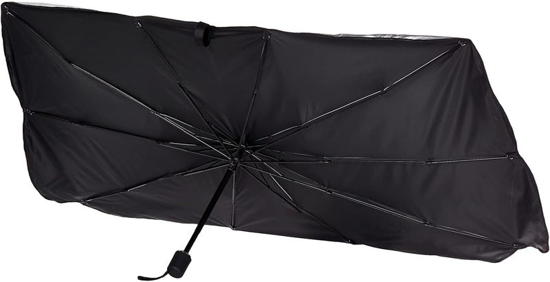 sulfar Konfulon Sedan SUV Car Windshield Sun Shade,Foldable Automotive Windshield Shade,Sunshades Car Umbrella for Windshield Easy to Store and Use Fits Windshields of Various Sizes - Image 2