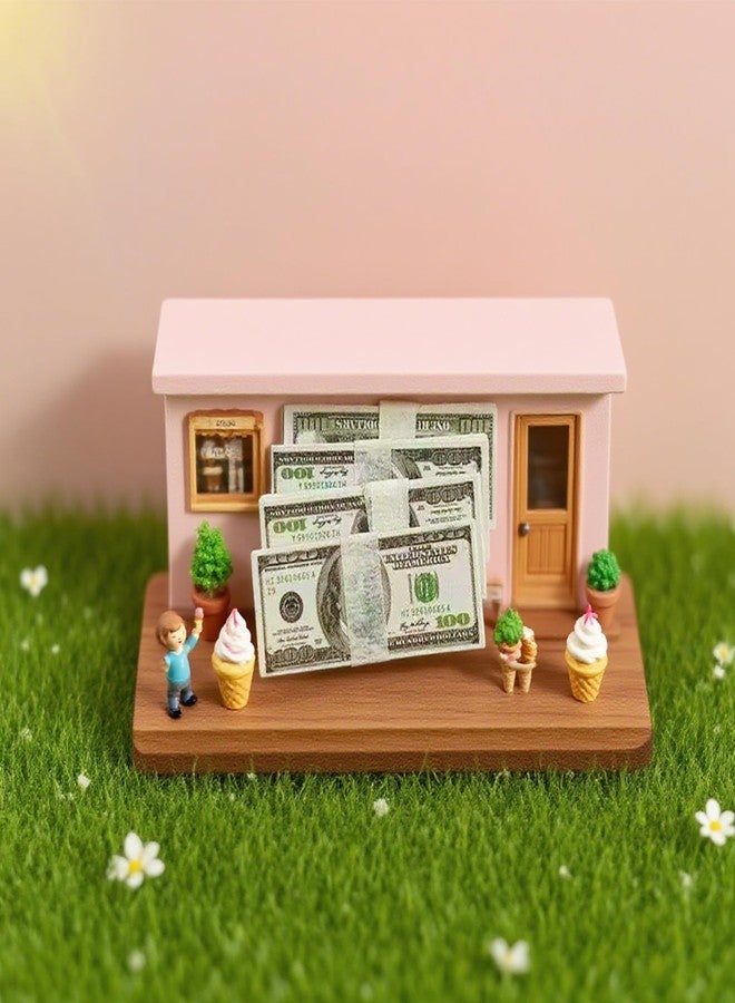 IAIHBBLY 210 Pcs Mini Dollar Bills Set 1:12 Dollhouse Miniature Scene Prop Money Realistic Mini Minature Things Stuff for Doll House Accessories Decorations - Image 3