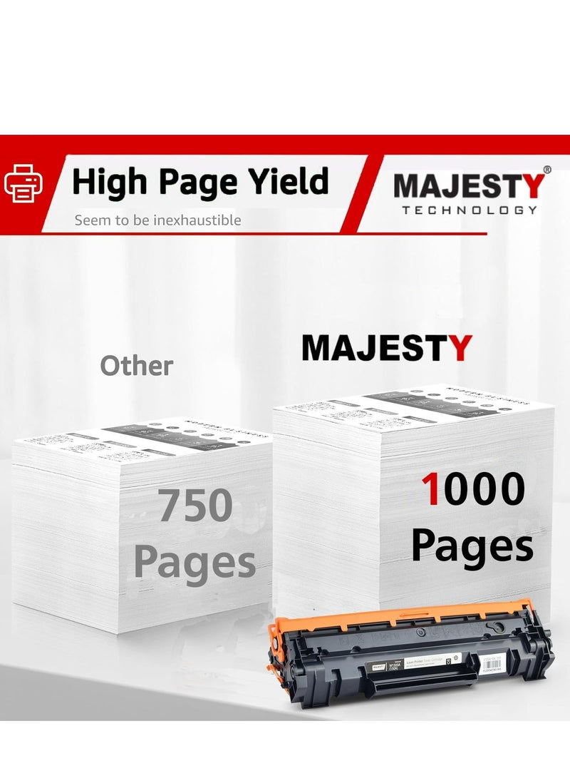 Majesty Toner Cartridge Compatible for HP LaserJet M111a M111w MFP M141a M141w Black 150A W1500A High Capacity Printing for Home Office Daily Use - Image 4