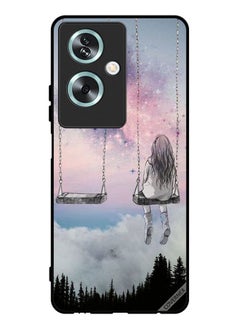 Protective Case Cover For Oppo A79 Lonely Girl Art