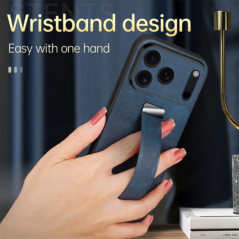 سولادا جراب هاتف من الجلد الهجين من سلسلة Tide Cool Series لجهاز iPhone 17 Pro Max (أسود) - Image 3