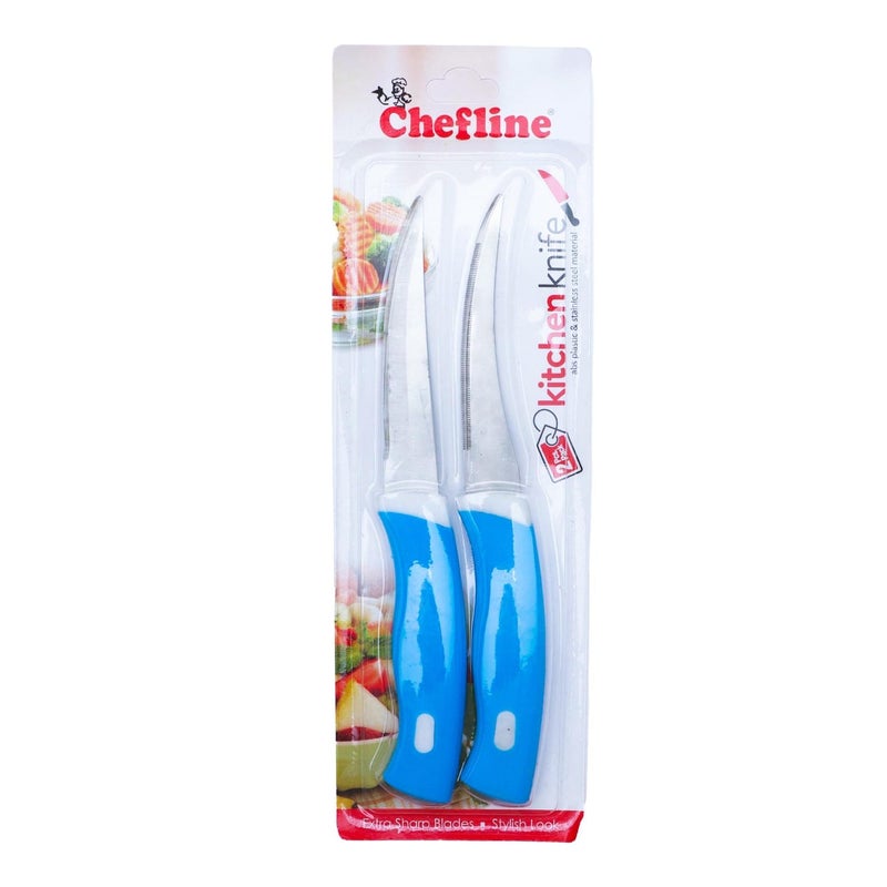 Chefline Kitchen Knife, 2 Pcs, 8 incheses