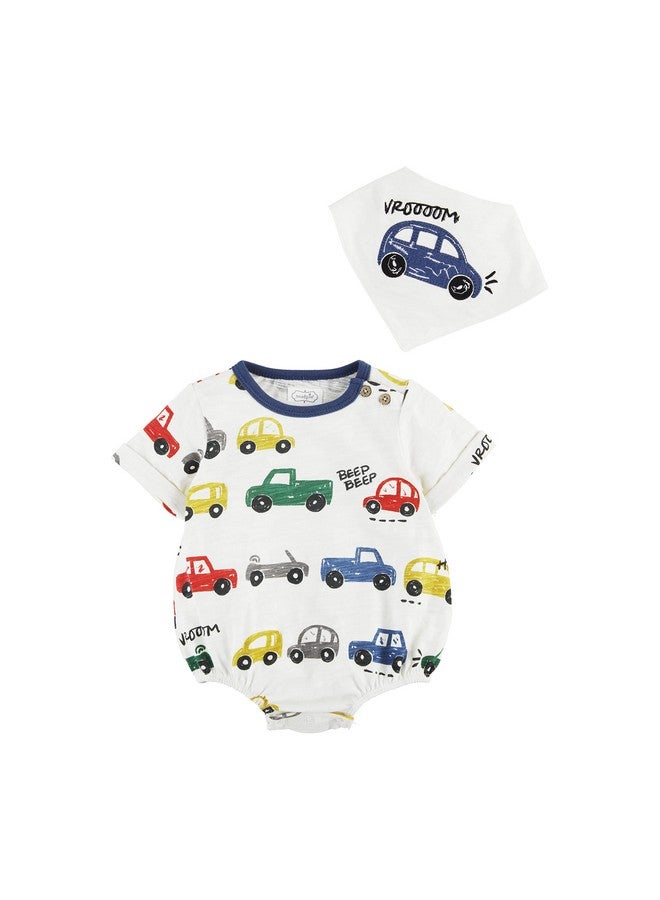 Mud Pie Baby Boys & Mud Pie Car Bubble Bib Set Car 36M Us - Image 1