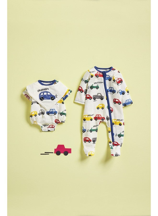 Mud Pie Baby Boys & Mud Pie Car Bubble Bib Set Car 36M Us - Image 2