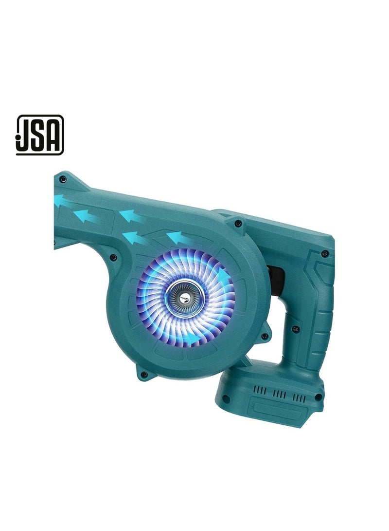 JSA 21V Cordless Air Blower – Dual Rechargeable Lithium Batteries – Multi-Speed Powerful Air Flow for Dust Cleaning, Tools, and Car Maintenance - Image 4