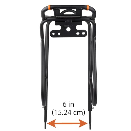 Ibera Bike Rack – Bicycle Touring Carrier with Fender Board, Frame-Mounted for Heavier Top & Side Loads, Height Adjustable for 26"-29" Frames - Image 5