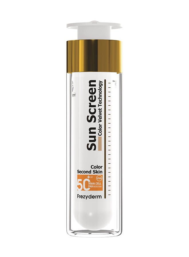 Sunscreen | Velvet Color Sun Screen SPF50 Face + 50ml | Ultra Sheer Invisible Fluid Sunscreen Age Sheild |  Reduces Dark Spots and Prevents Wrinkles | Non-Greasy Sunscreen, All Skin Types
