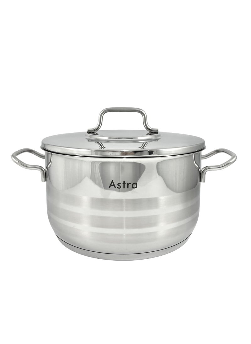 ASTRA Premium Casserole 16x10 cm 2.0L - High-Quality Stainless Steel Oven Safe Cookware for Casseroles, Roasts, and Stews - pzsku/ZC7A7A8BDF32B409A6E64Z/45/1741180727/9fb660b8-54a3-45a1-acb6-b1ed972bff02