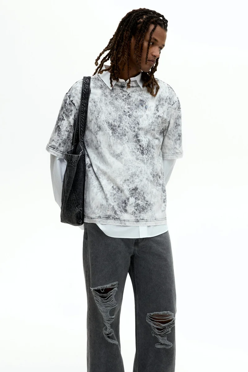 H&M  Loose Fit Jeans for Men | Best Price UAE