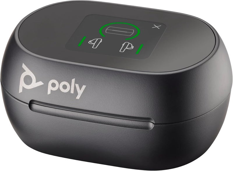 Poly Poly Touchscreen Charging Case Black Voyager Free 60 UC USBC 