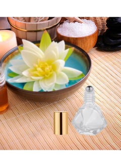 Roller Bottle for Oils, 10 Pcs Mini Portable Polygonal Glass Roller Bottle, 8ml Glass Bottles With Stainless Steel Roller Balls for Essential Oils Aromatherapy Perfume Container - pzsku/ZC7A7CF3ADD093F4D4B0BZ/45/_/1737809523/a309ff8e-abb9-48a6-97bb-cee88ec5087c