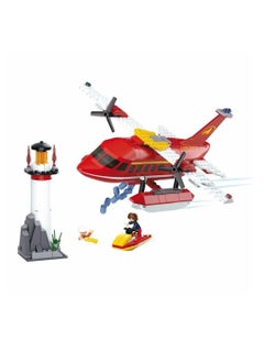 Sluban Sluban - Fire Waterplane Bricks Set 348 Pieces - M38-B0629  - Image 2