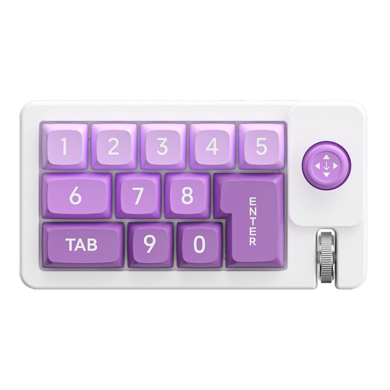 RGB Mechanical Keyboard with Joystick and Hot-Swap Gradient purple 810