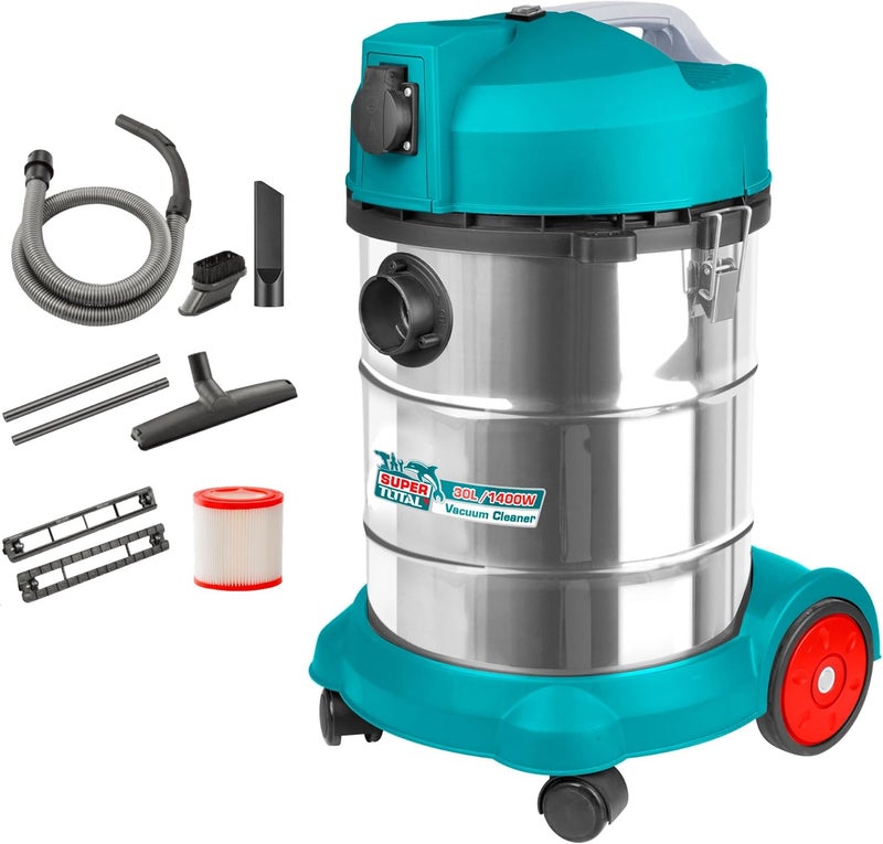 TOTAL مكنسة كهربائية رطبة وجافة TOTAL 1400W - Image 1