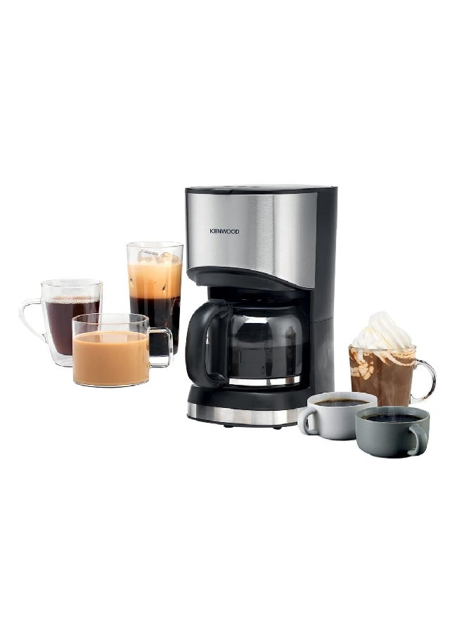 كينوود OWCMM10.000BM ماكينة صنع القهوة بالتقطير 900 واط بخاصية الإغلاق التلقائي أسود وفضي 2.8 لتر - Image 4