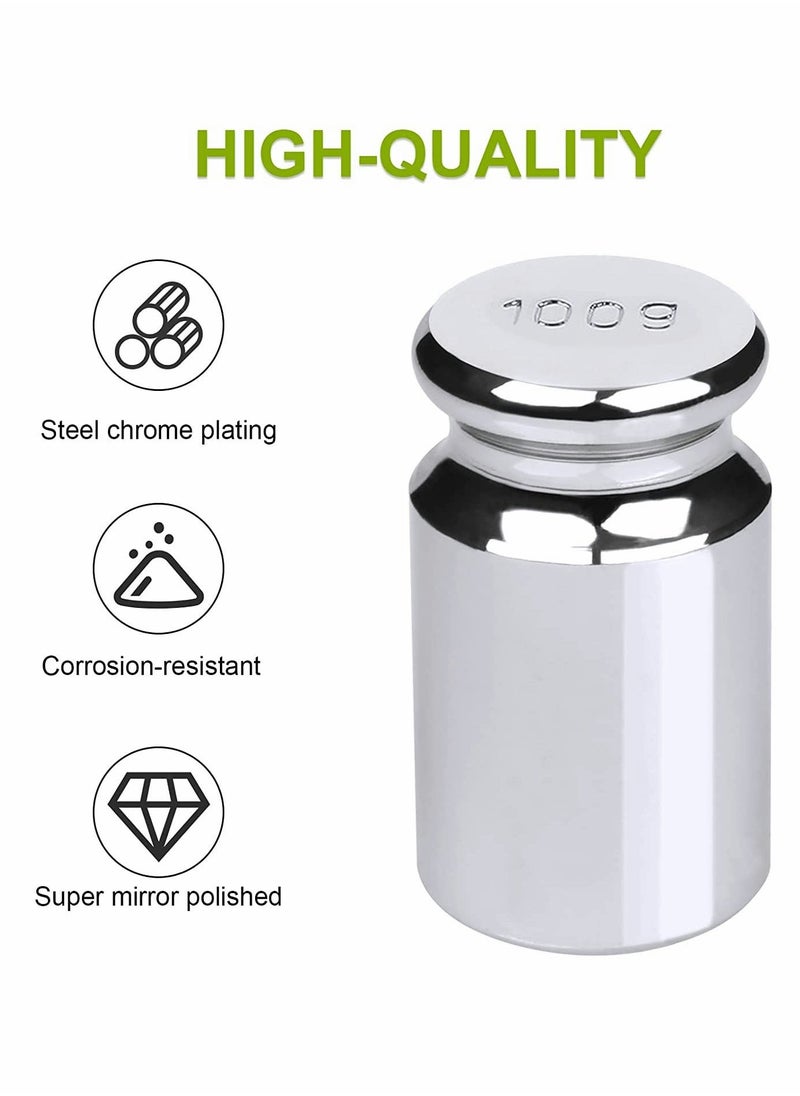 Generic - 7 Pack Calibration Weights, Scale Weight Set 1g 2g 5g 10g 20g 50g 100g, Carbon Steel Small Weight, Weights for Digital Scale, Gram Balance, Jewelry - Image 1