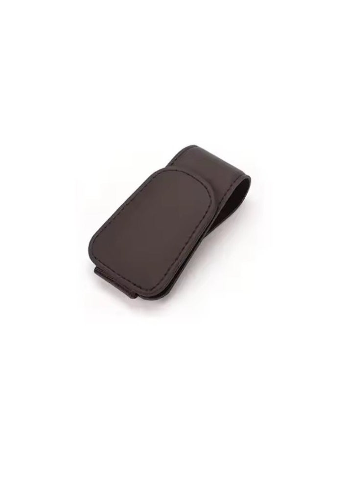MAINTO AUTO Magnetic Eyeglass Holder for Car Visor - Secure Sunglass and Card Storage.  - Image 1