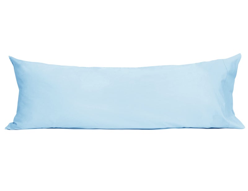 Sunflower Body Pillowcase 100% Cotton Long Pillow Cover/Case Envelope Closure 1 Pack, 20Ã—54 inches Ash, Soft and Breathable - Image 1