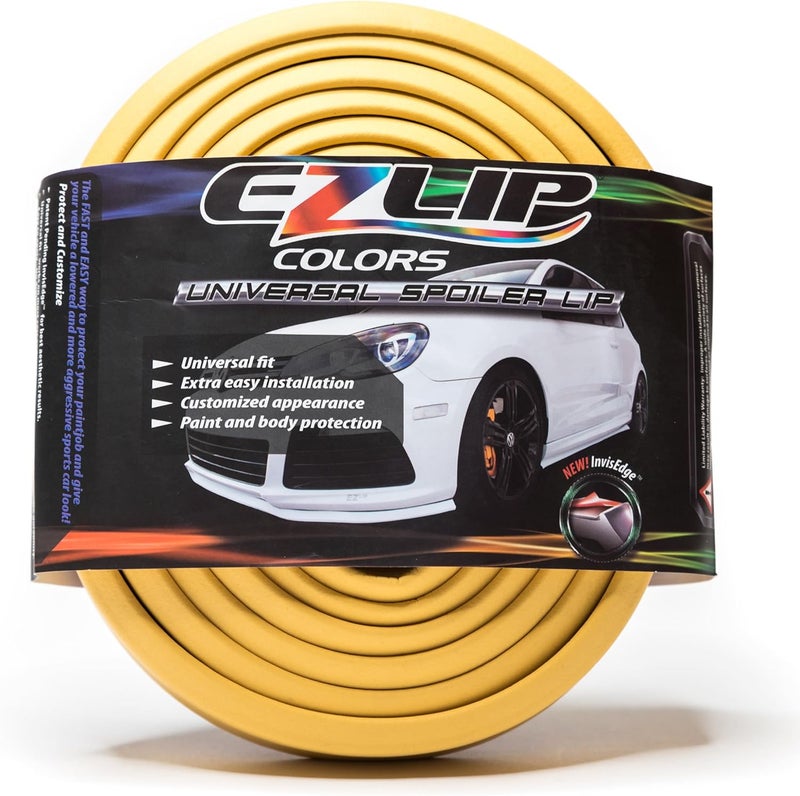 EZ Lip Colors – The Original Universal Fit 1-Inch Lip Spoiler (Yellow) - Image 1