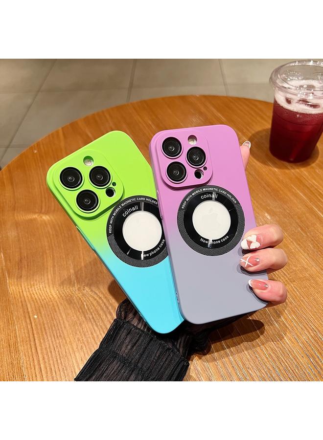 S-TOP Case For iPhone 12 Pro Gradient Skin Feel MagSafe Magnetic Phone Case - Image 3