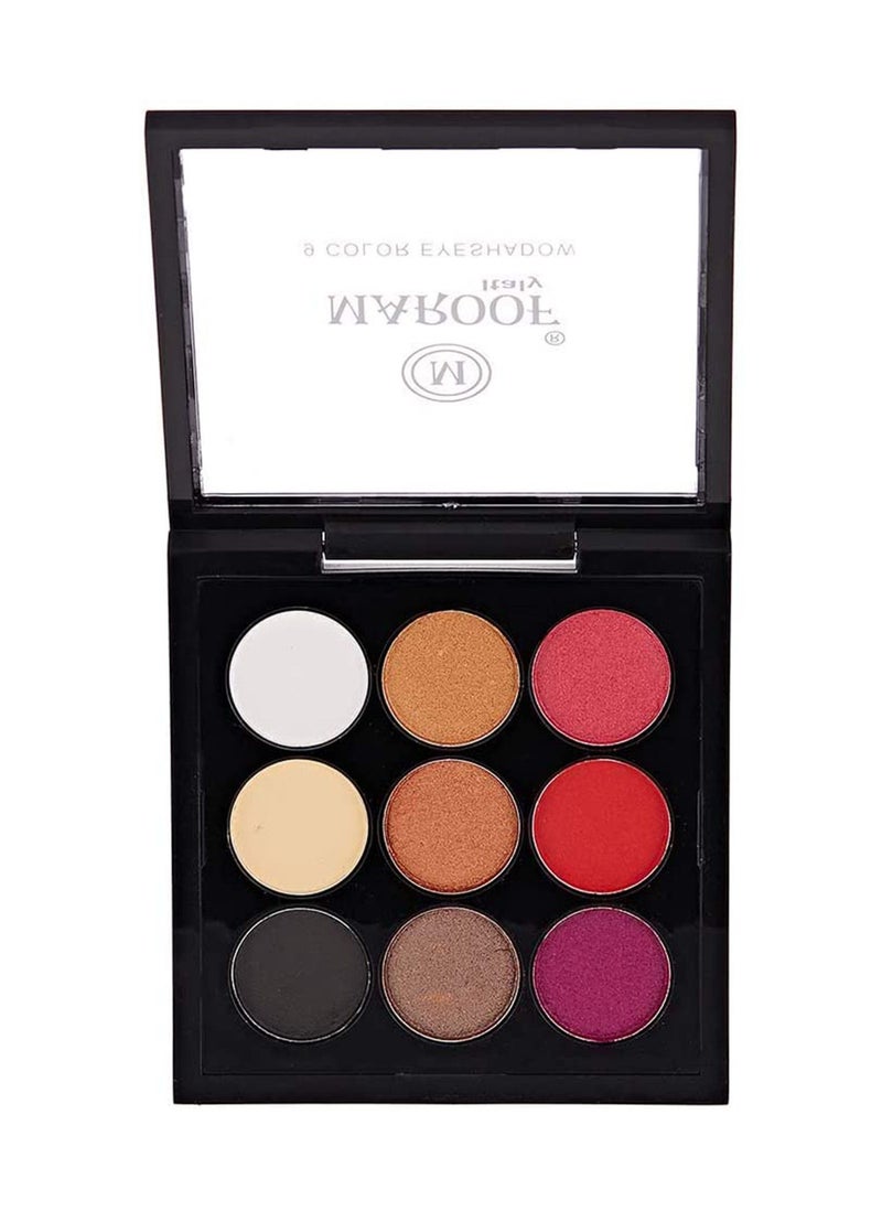 MAROOF 9 Color Eyeshadow 7.2g - Image 3