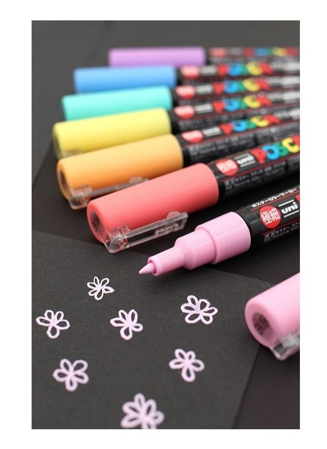 Acrylic Paint Marker Soft Colors Set 8PCS Bullet Shaped size 0.7mm - pzsku/ZC7A88B1EEA66DDF88B2FZ/45/_/1658498612/fee8d500-1aa3-46f7-9889-a398d82d26c6