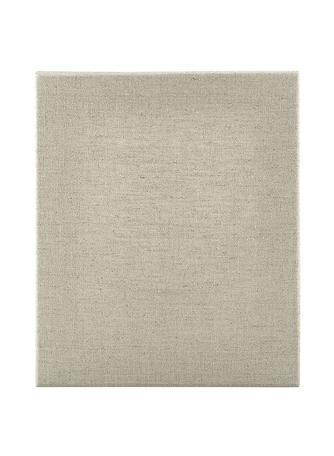 Senso Clear Primed Linen Stretched Canvas - Multi-Media Stretched Canvas for Oils, Acrylics, Pastels, & More! - 20x20 - Image 1