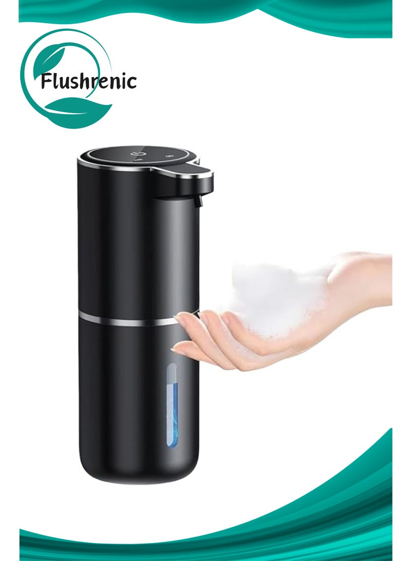فلوشرينيك موزع الصابون السائل التلقائي,تثبيت الجدار, موزع الصابون الكهربائي بدون اتصال مع جهاز استشعار,مع جهاز استشعار الحركة بالأشعة تحت الحمراء للحمام,المطبخ,المكتب - Image 1