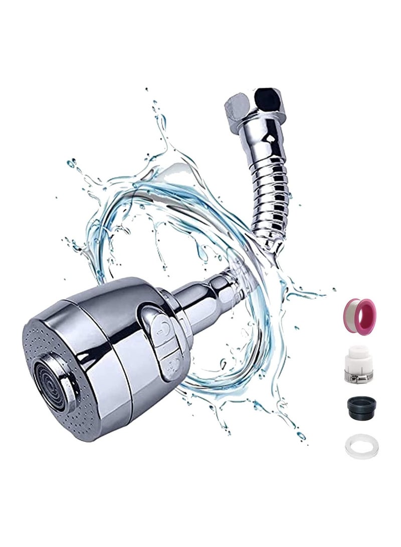 This premium kitchen faucet with swivel spray head and water filter is ideal for providing clean, smooth water - Image 1