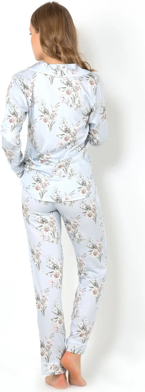DoReMi Blue Grace Long Sleeve Women's Pajama Set