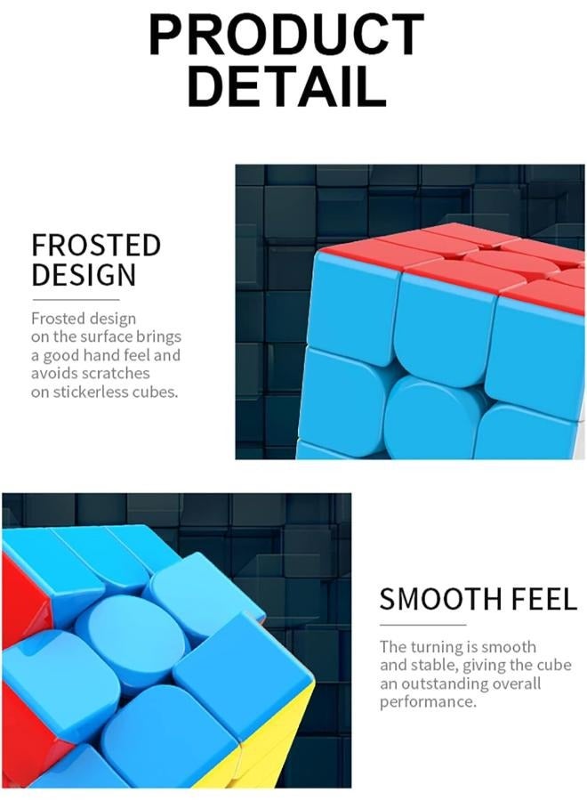 EasyLife 3X3 Stickerless Magic Cube 3x3x3 Puzzles Toys The Most Educational Toy to Effectively Improve Your Child's Concentration - Image 3