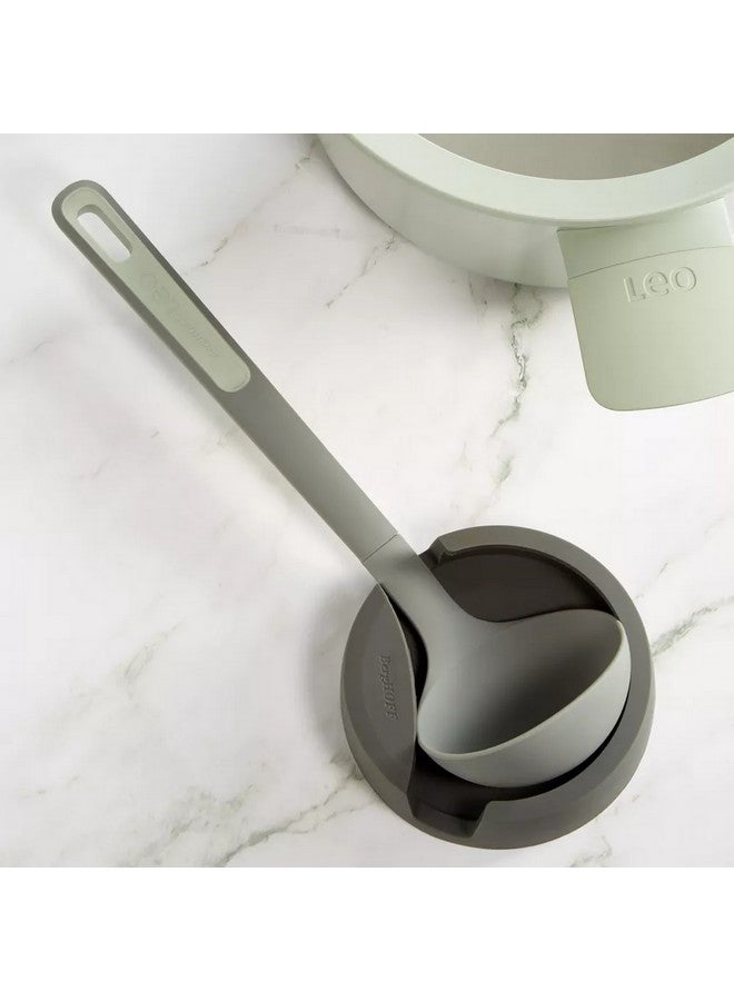 Berghoff Leo Balance Dishwasher Proof Nylon Serving Ladle Grey 7 x 9 x 31 cm 3950417  - Image 4