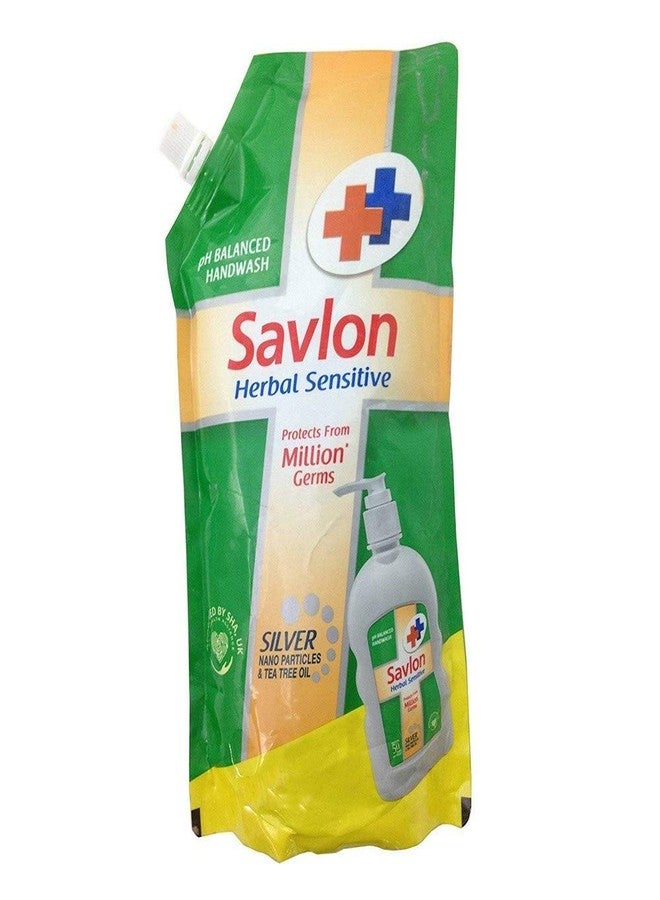 Savlon Hand Wash, Herbal Sensitive, 800ml
