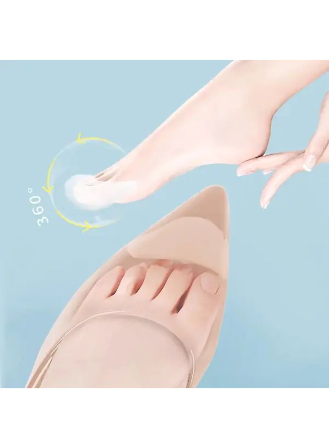 2pcs Black Sponge Insoles For Women High Heel Shoe Inserts Shoe Size Adjuster And Foot Protector Comfortable Cushioned Insoles For Shoes Durable Footwear With Minimalist Design - Image 5