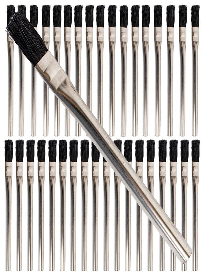 Pro-Grade Pro Grade - Acid Brushes - 36 Count 1/2 Inch Boar Hair Acid Flux Brushes - Image 1