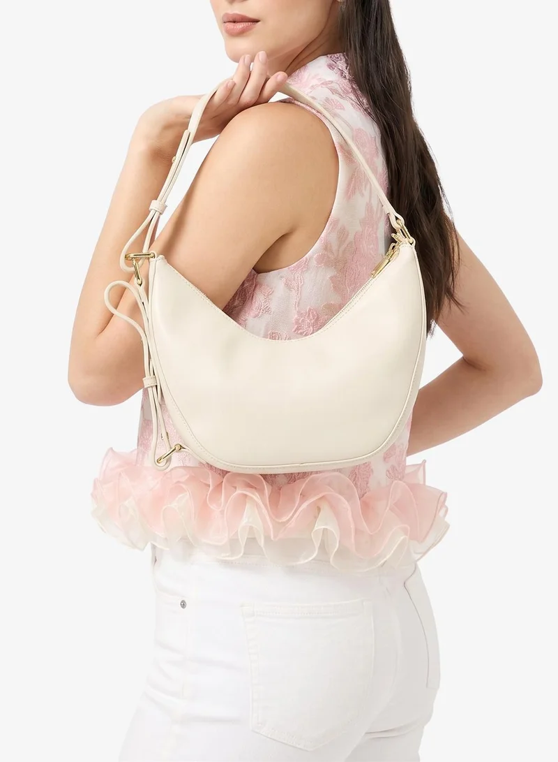 White Classic Shoulder Bag