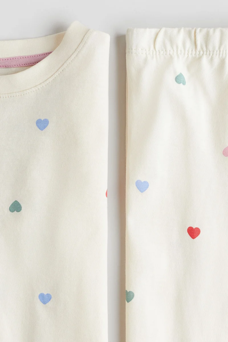 اتش اند ام Printed cotton pyjamas