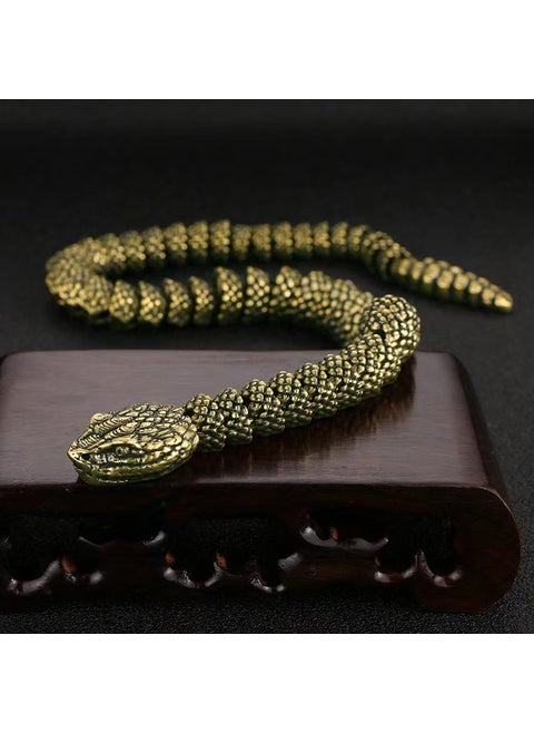 Brass Dragon 3D Articulated Display Craft31cm rattlesnake (old style) 31cm rattlesnake (old style)