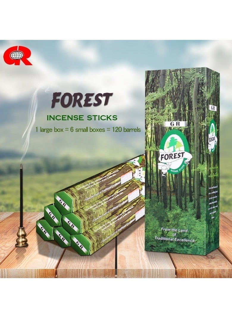 Handmade Forest Incense Sticks for Yoga Meditation Healing Soothing Prayer and Romance Atmosphere
