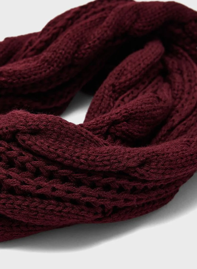 Robert Wood 3 Pack Knitted Winter Beanie , Scarf & Gloves Set
