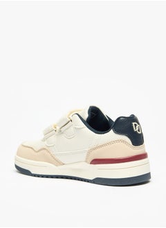 DUCHINI Boys Mister Colourblock Sneakers with Hook and Loop Closure  - Image 2